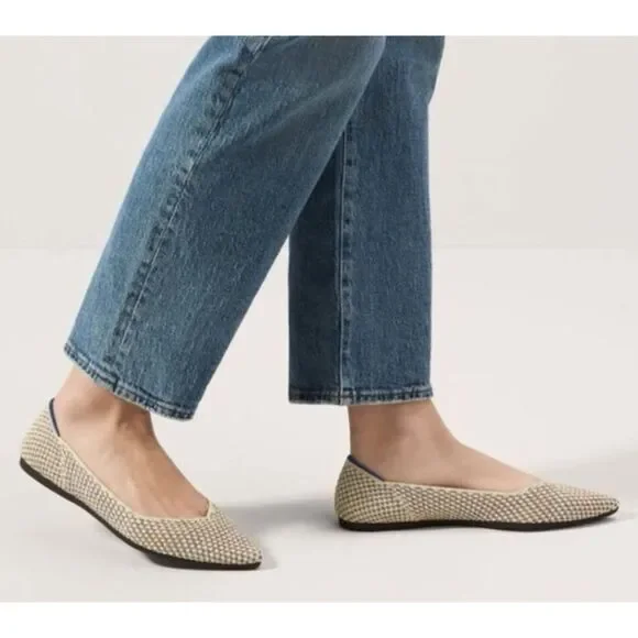 Rothy’s The Point Multi Metallic Flats Size 12 - Picture 2 of 7